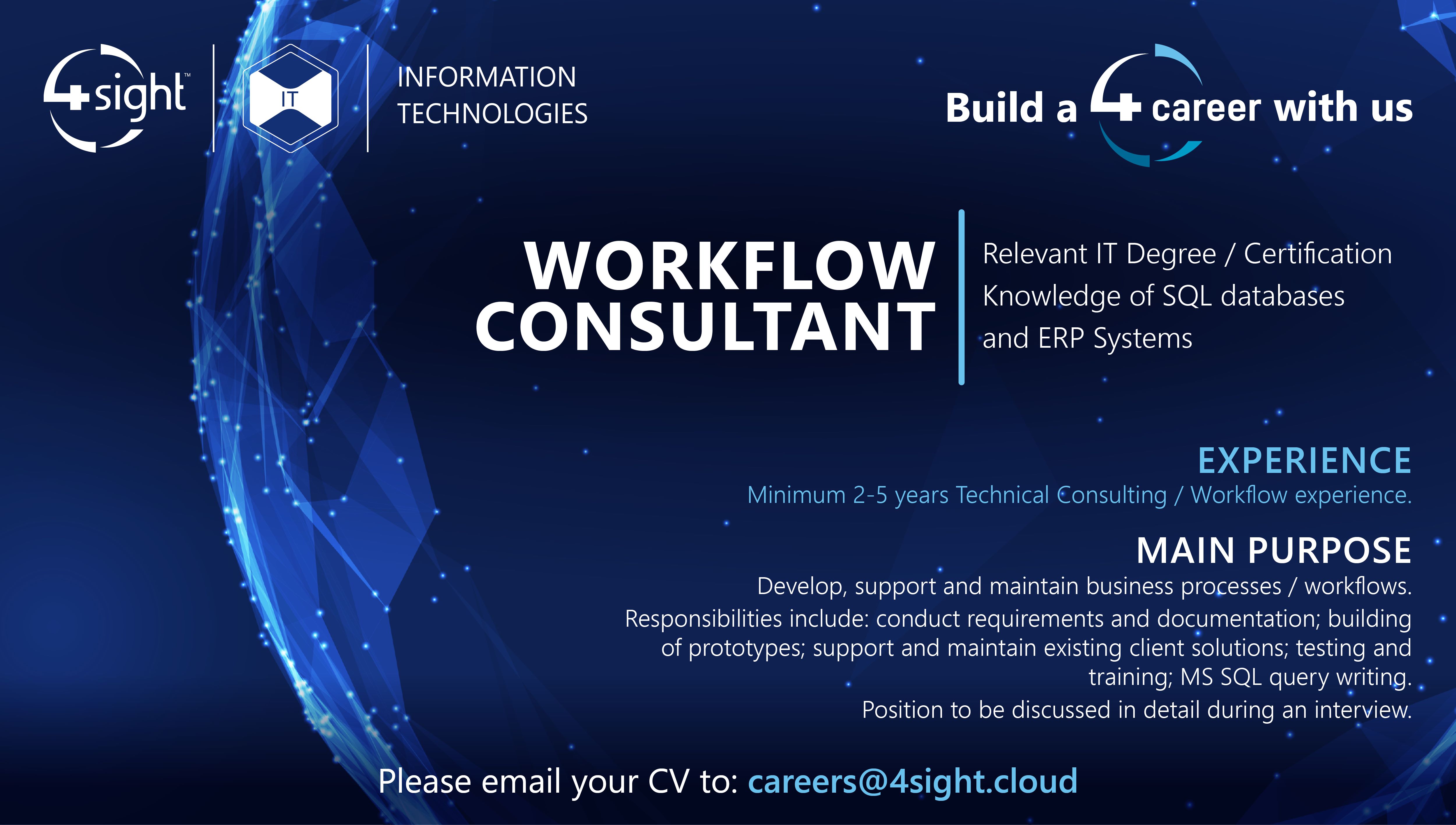 14.Workflow Consultant IT Nov