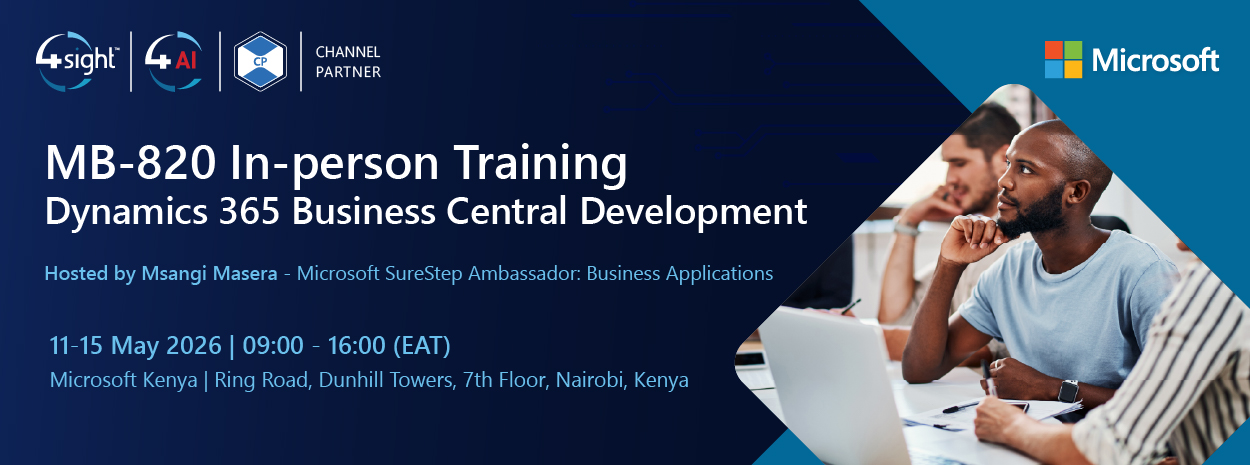 4Sight CPMB 820 Training May2026 Invite