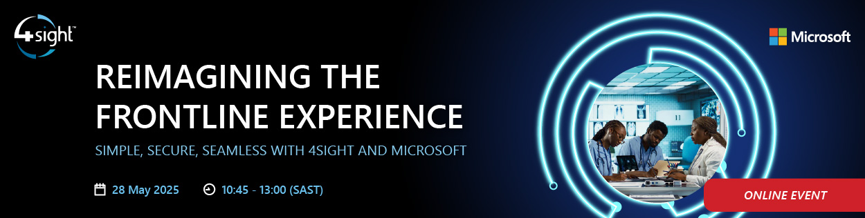 4Sight Reimagining the Frontline Experience Teams Town Hall Banner 28May2025 1