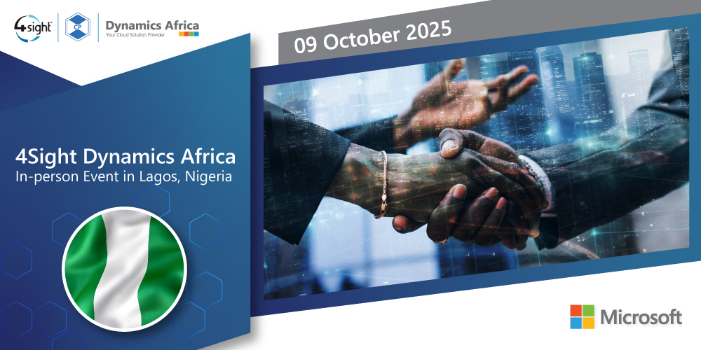 Invitation to 4Sight Channel Partner Event in Nigeria web 1