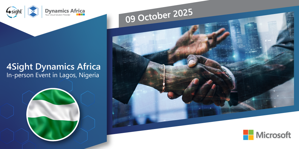 Invitation to 4Sight Channel Partner Event in Nigeria website 1