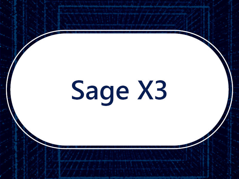 Sage Business Cloud X3